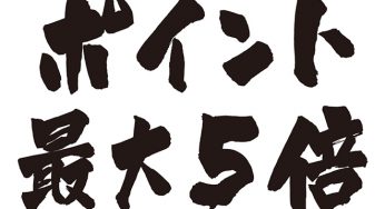ポイント最大5倍