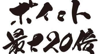 ポイント最大20倍