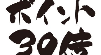 ポイント30倍