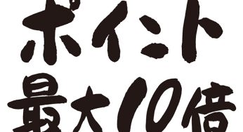 ポイント最大10倍