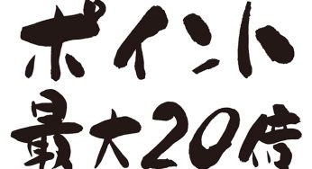 ポイント最大20倍