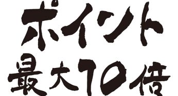 ポイント最大10倍
